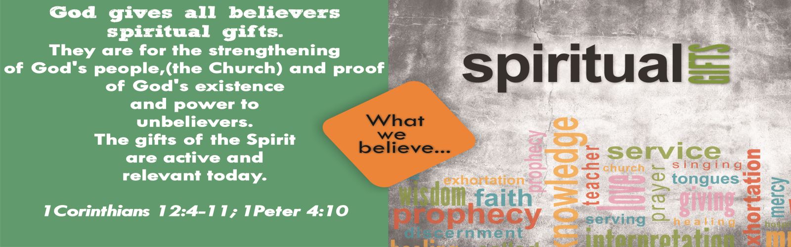 SPIRITUAL GIFTS